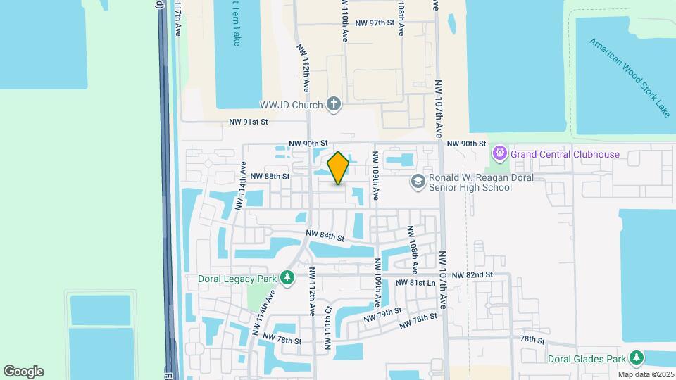 11005 NW 87th St Map and Location Details
