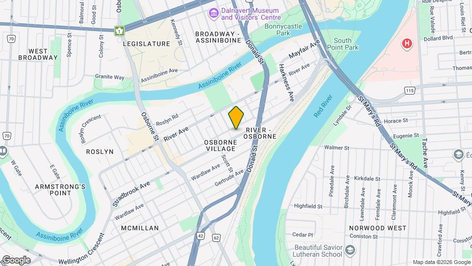 311 Stradbrook Av Map and Location Details