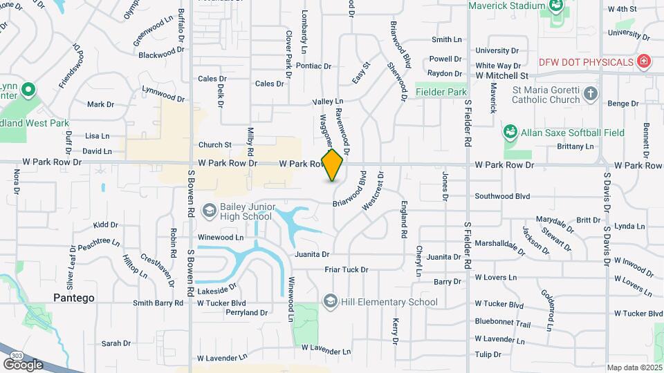 1602 Ravenwood Dr Map and Location Details