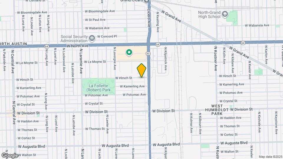 4827 W Hirsch St Mapa y Detalles de la Ubicación