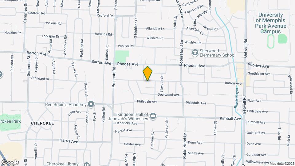 3547 Barron Ave Map and Location Details