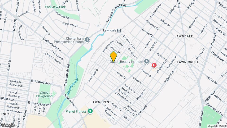 5956 Hasbrook Ave, Unit B Mapa y Detalles de la Ubicación