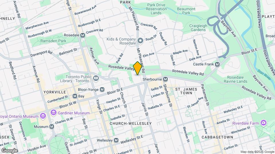 278 Bloor St E Map and Location Details