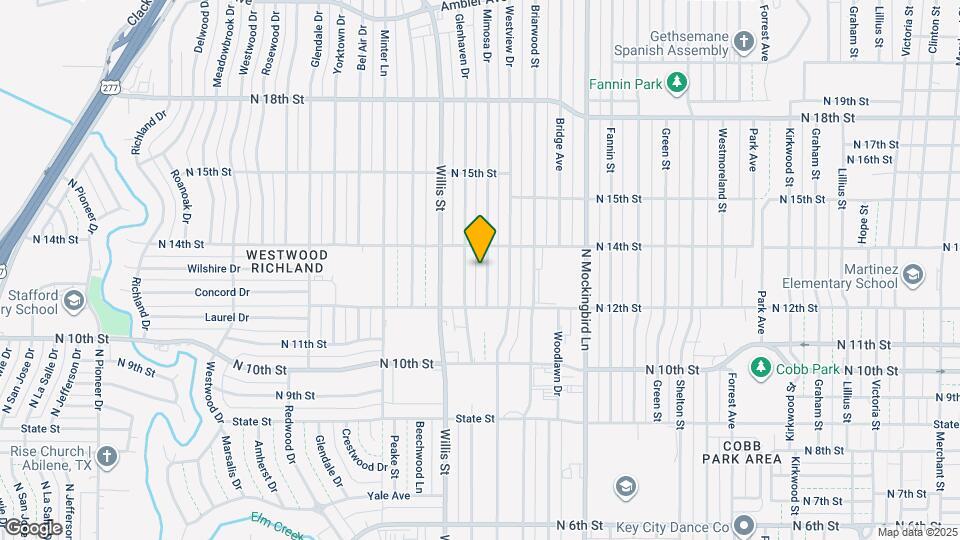 1318 Mimosa Dr Map and Location Details