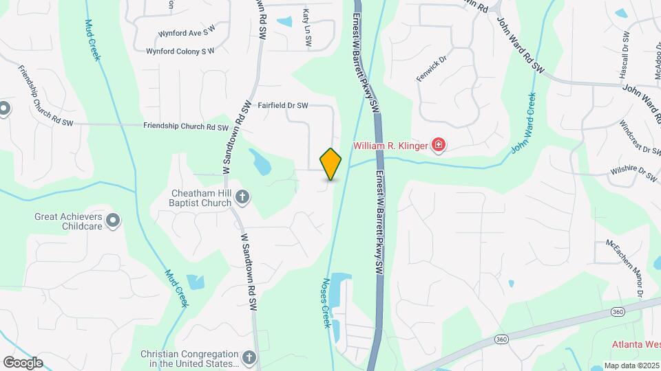 2512 Fairfield Ct SW Map and Location Details