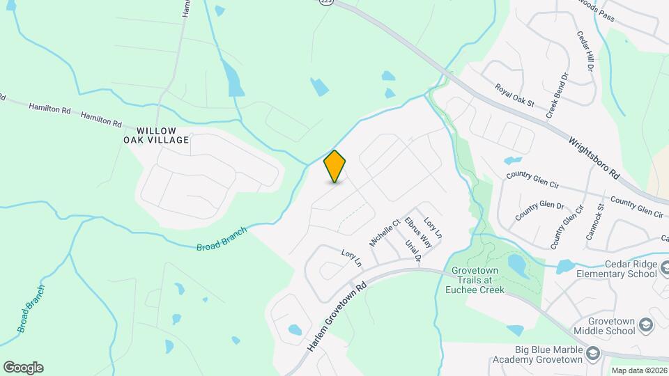 1114 Button Buck Ln Map and Location Details