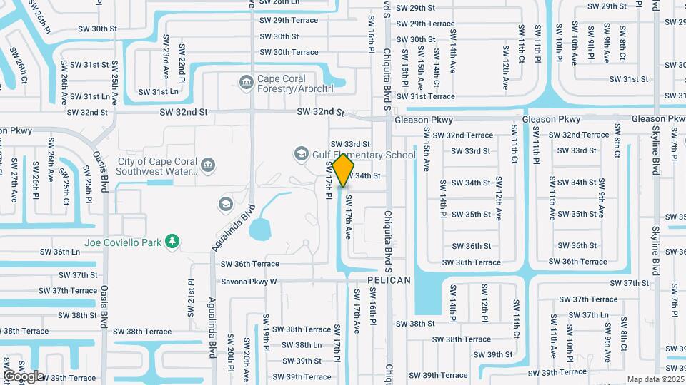3416 SW 17th Ave Map and Location Details
