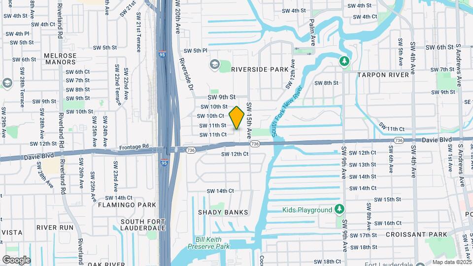1115 SW 15th Terrace-Unit -14 Map and Location Details