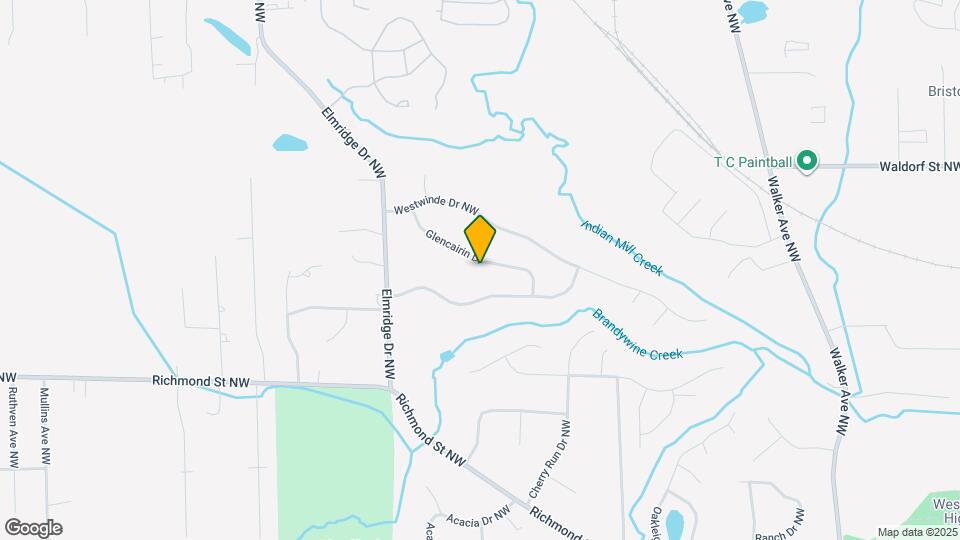 2630 Glencairin Dr NW Map and Location Details