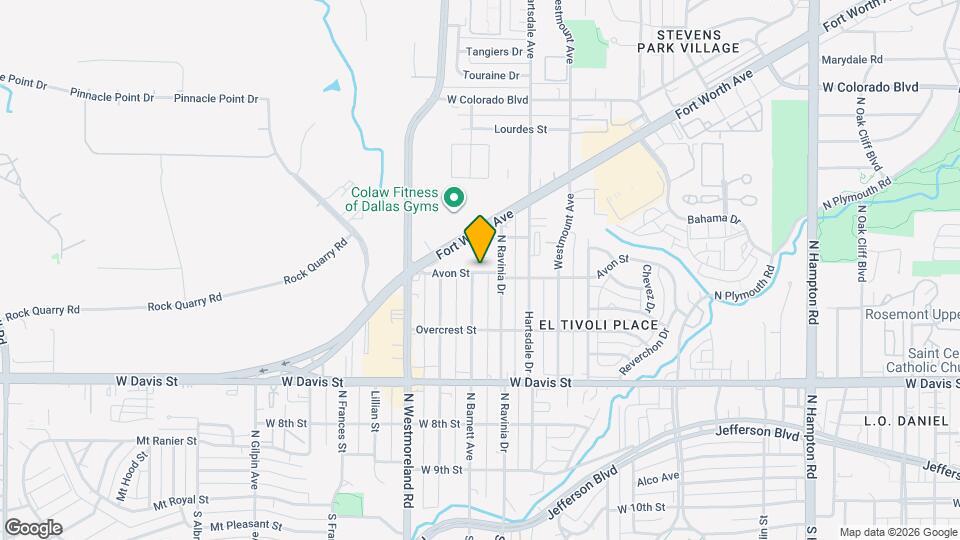 3021 Avon St Map and Location Details