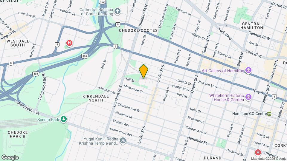 70 Poulette St Map and Location Details