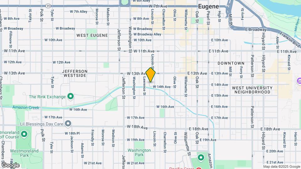 325 W 14th Ave Map and Location Details