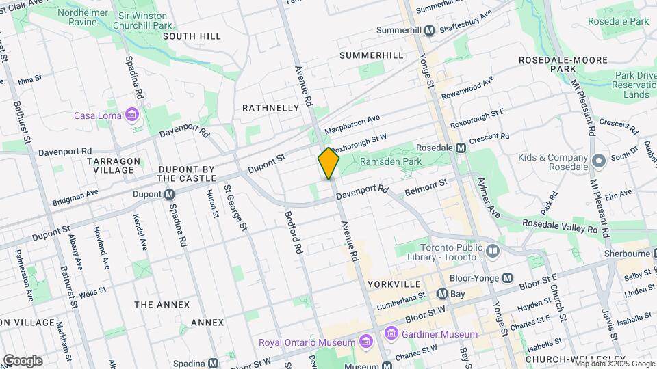 170-170 Avenue Rd Map and Location Details