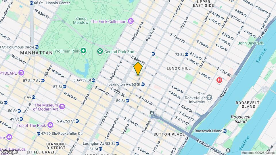 826-842 Lexington Ave Mapa y Detalles de la Ubicación
