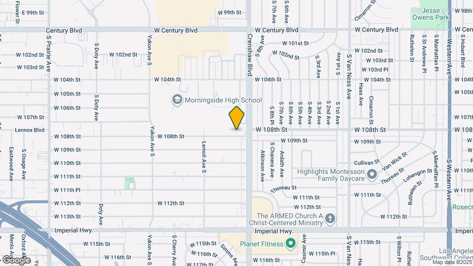 3133 W 108th St Map and Location Details