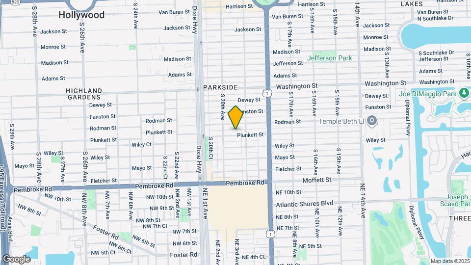 1927 Plunkett St Map and Location Details