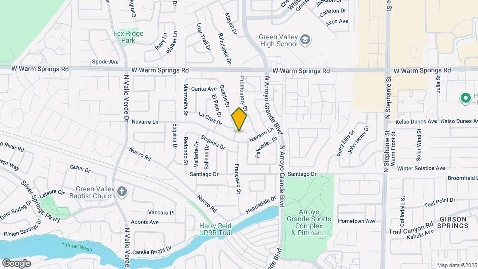 1641 Duarte Dr Map and Location Details