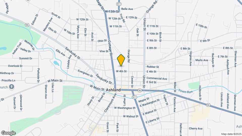 420 Church St Map and Location Details