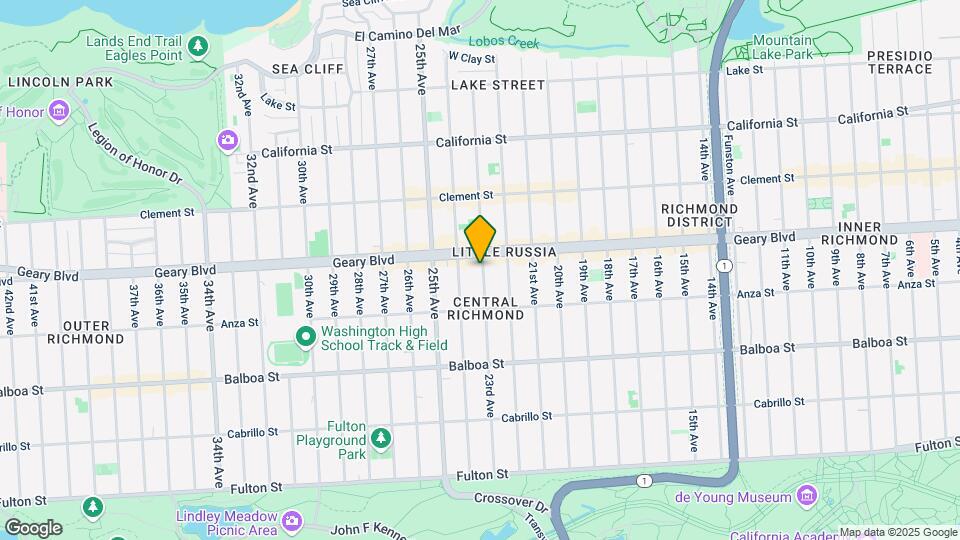 423 23rd Ave Map and Location Details