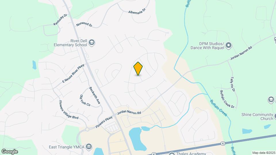 102 Relict Dr Map and Location Details