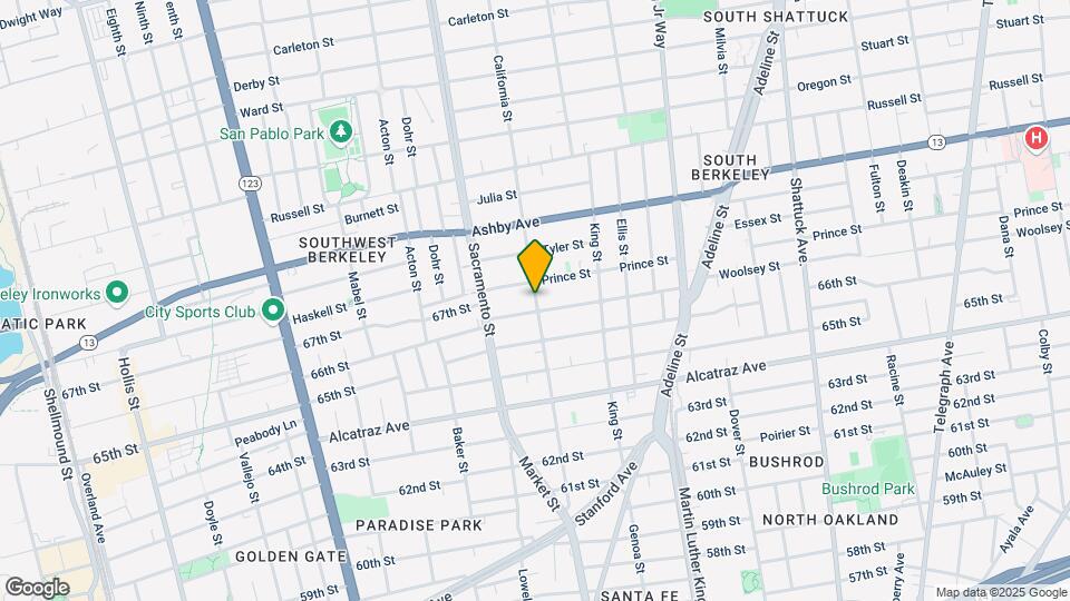 3112 California St Map and Location Details