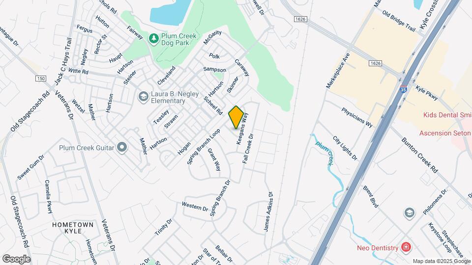 121 Ansleys Way Map and Location Details
