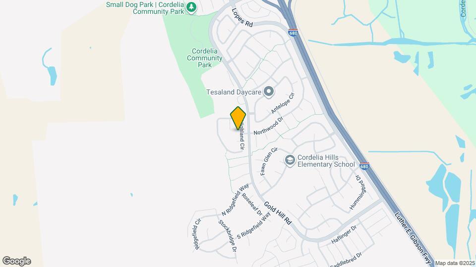 1687 Highland Cir Map and Location Details