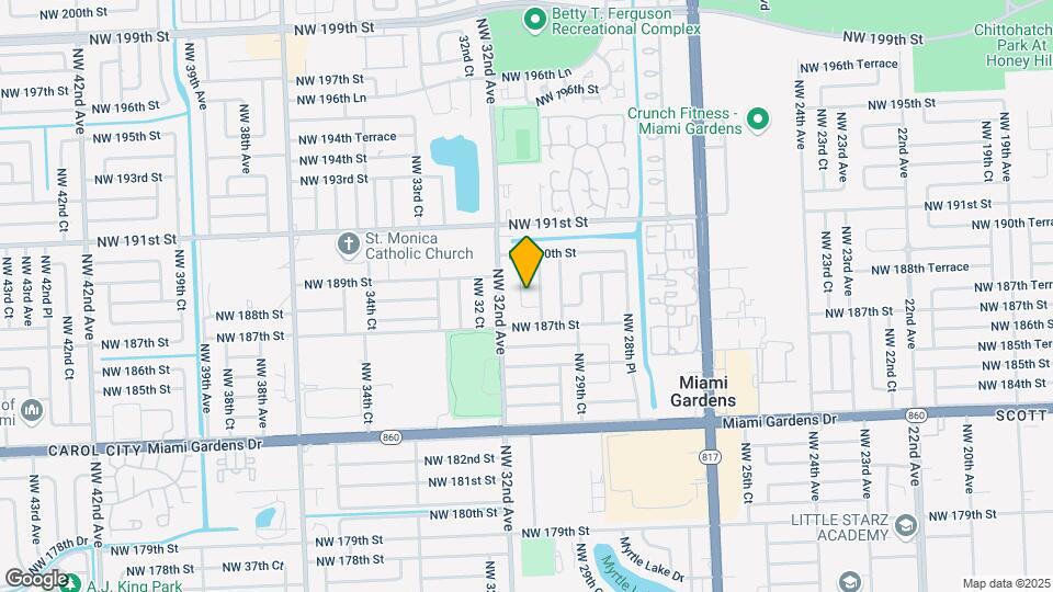 18805 NW 31st Ave Map and Location Details