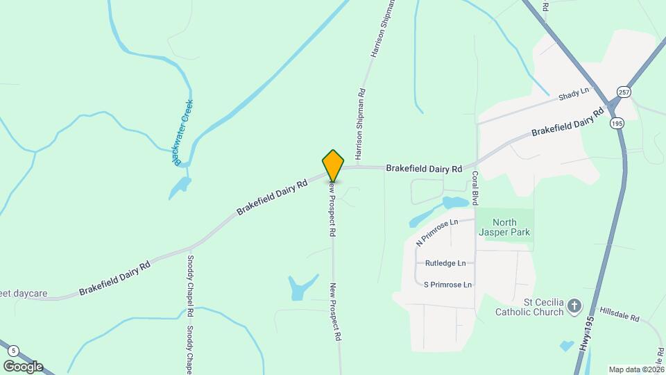1515 New Prospect Rd Map and Location Details