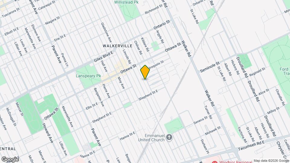 1411 Windermere Rd Mapa y Detalles de la Ubicación