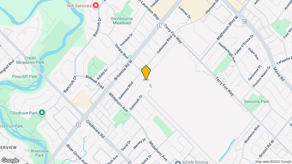 1198 Prestonwood Crescent Map and Location Details