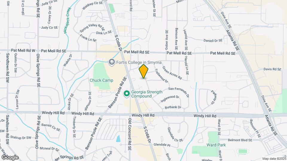 2232 Old Spring Rd Map and Location Details