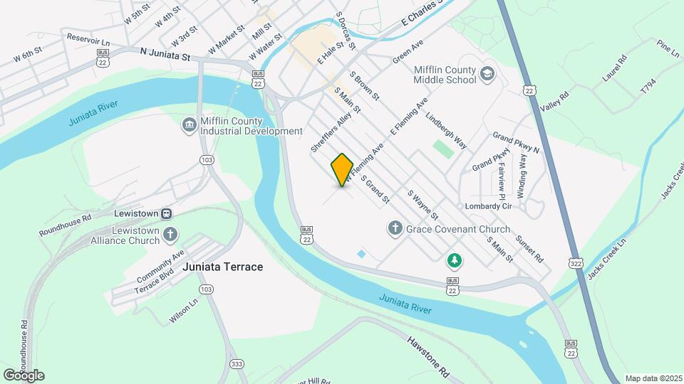 502 S Juniata St Mapa y Detalles de la Ubicación