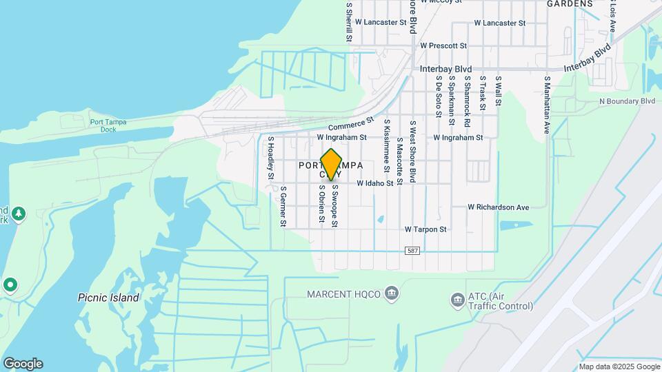 7401 S Swoope St Map and Location Details