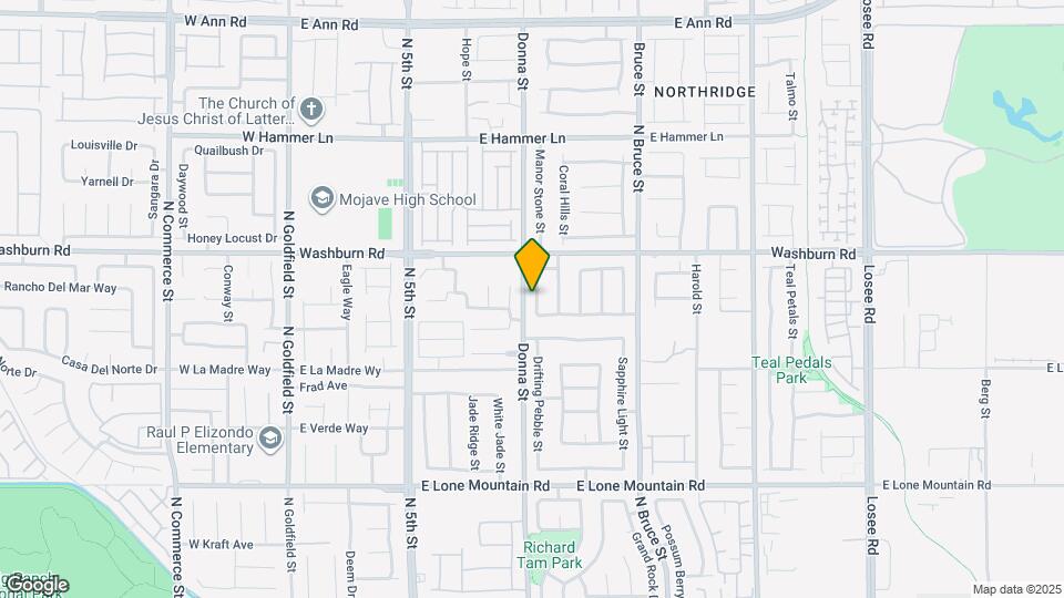 5113 Pebble Rim St Mapa y Detalles de la Ubicación