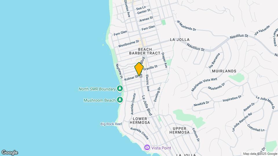 6620-6624 La Jolla Blvd Mapa y Detalles de la Ubicación