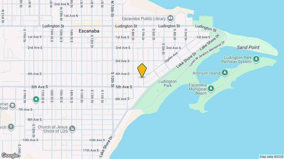 522 S 7th St Map and Location Details