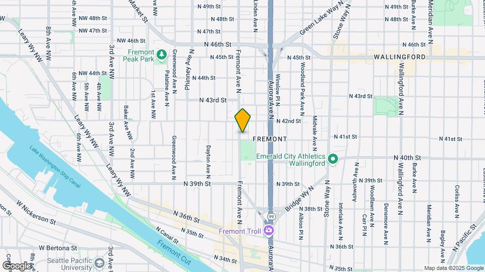 702 N 41st St Map and Location Details