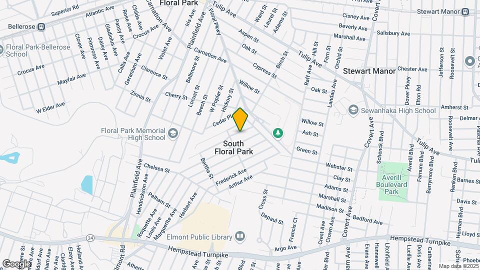185 Kingston Ave, Unit 1st floor Map and Location Details