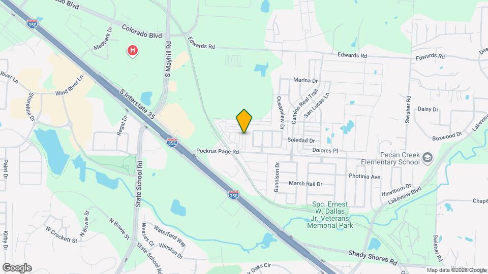 3816 Carmel Villas Dr Map and Location Details