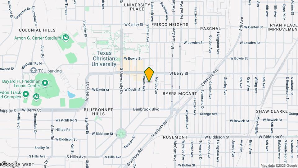 3128 Lubbock Ave Mapa y Detalles de la Ubicación