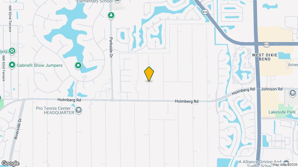 6676 NW 66th Way Map and Location Details