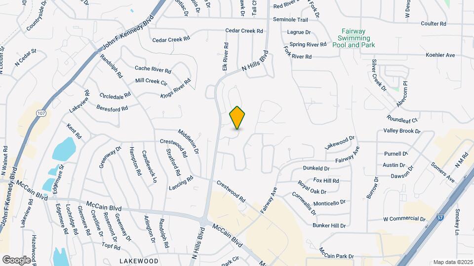 64 Creekwood Dr Map and Location Details
