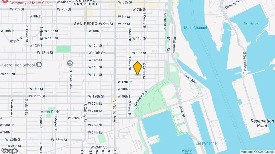 343 W 16th St Mapa y Detalles de la Ubicación