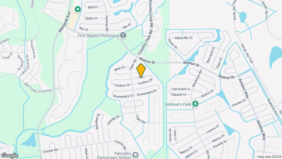 712 Caribou Dr Mapa y Detalles de la Ubicación