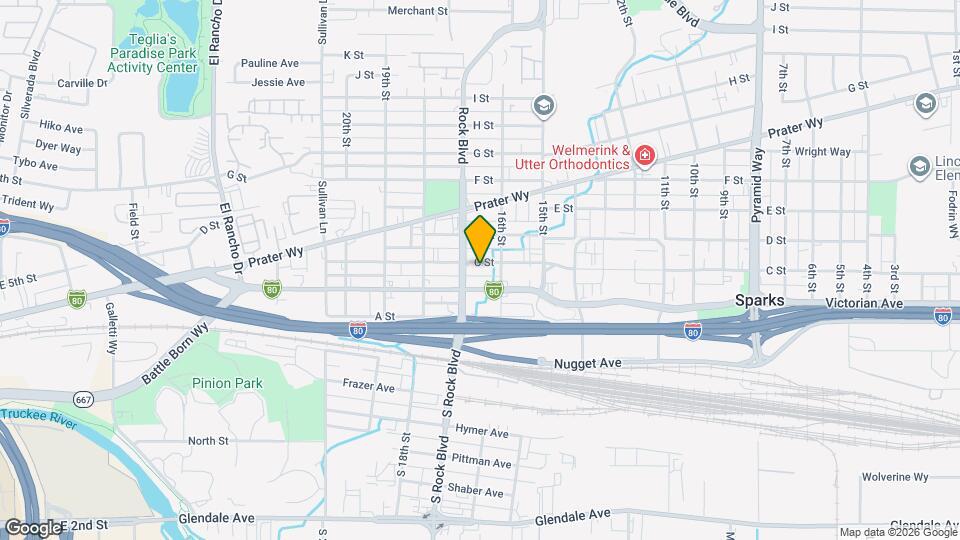 1637 C St Map and Location Details