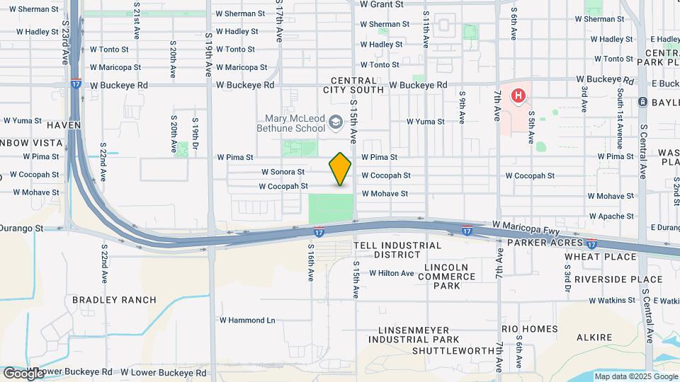 1519 W Cocopah St Map and Location Details