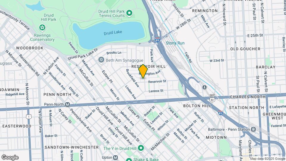 2202 Callow Ave Map and Location Details