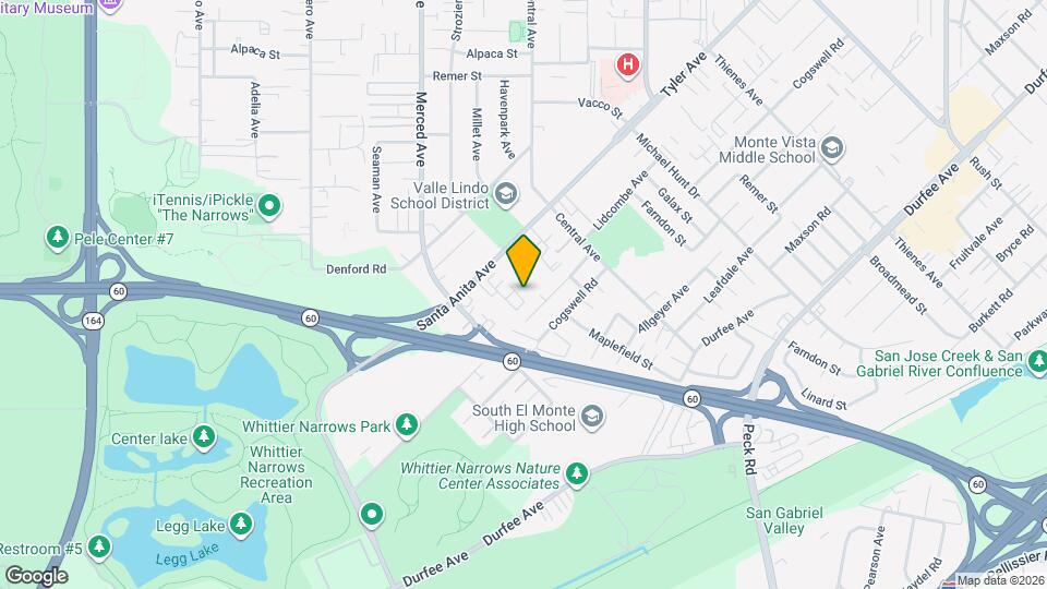 10859 Skyline Dr Map and Location Details