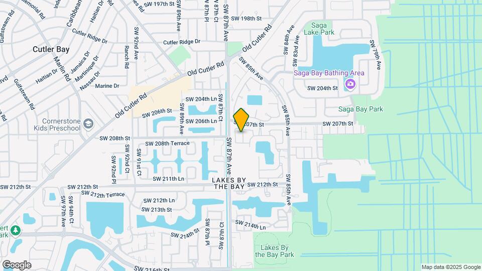 20742 SW 86th Ct Map and Location Details